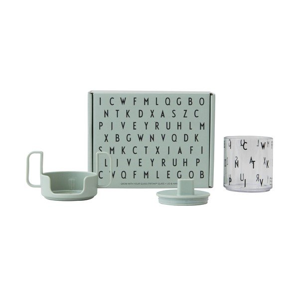 Rozā bērnu krūze Design Letters Grow With Your Cup-image-2