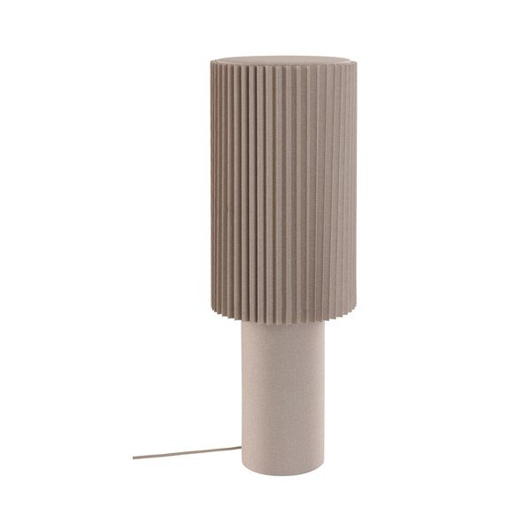 Bēša tekstila stāvlampa (augstums 80 cm) Harriet – Jotex