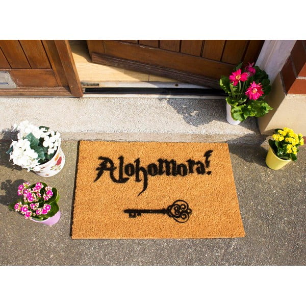Dabīgās kokosšķiedras paklājs Artsy Doormats Alohomora, 40 x 60 cm-image-1