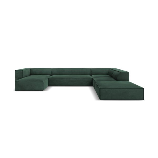 Tumši zaļš stūra dīvāns (labais stūris) Madame – Windsor & Co Sofas