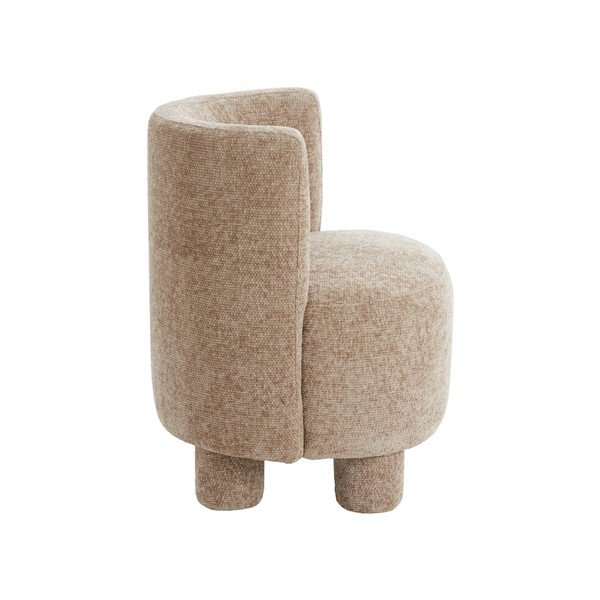 Gaiši brūns atpūtas krēsls Kamova – Light & Living-image-2