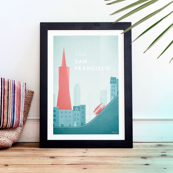 Plakāts Travelposter San Francisco, 50 x 70 cm-image-1