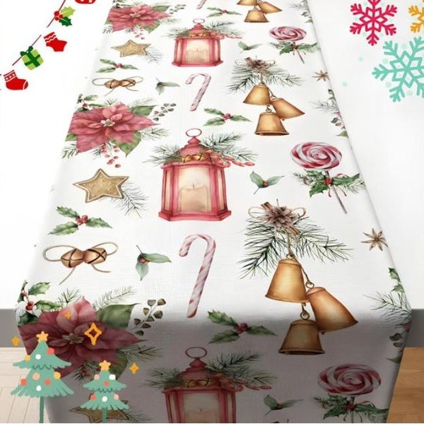 Galda celiņš ar Ziemassvētku motīvu 45x140 cm Merry Christmas – Mila Home-image-2