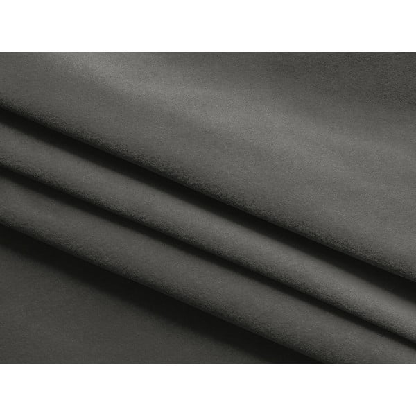 Tumši pelēks samta kāju soliņš Kapua – Makamii-image-3