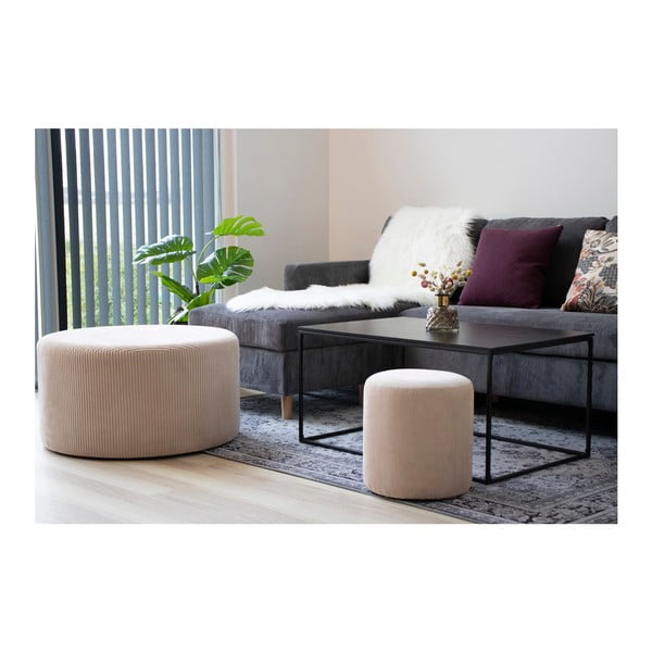 Melns kafijas galdiņš House Nordic Vita, 90 x 60 cm-image-3