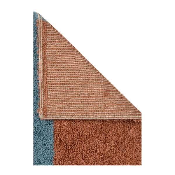 Ar rokām darināts vilnas paklājs 80x140 cm Chroma Cinnamon – Lorena Canals-image-4