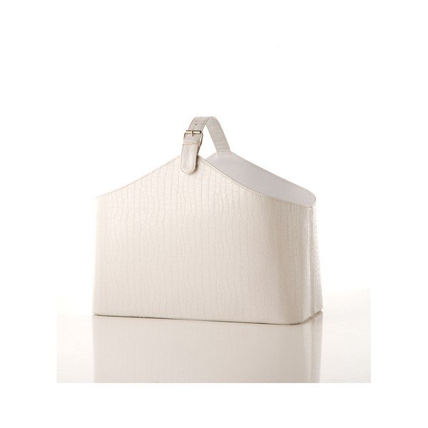 Žurnālu statīvs Croco Blanc, 38 cm