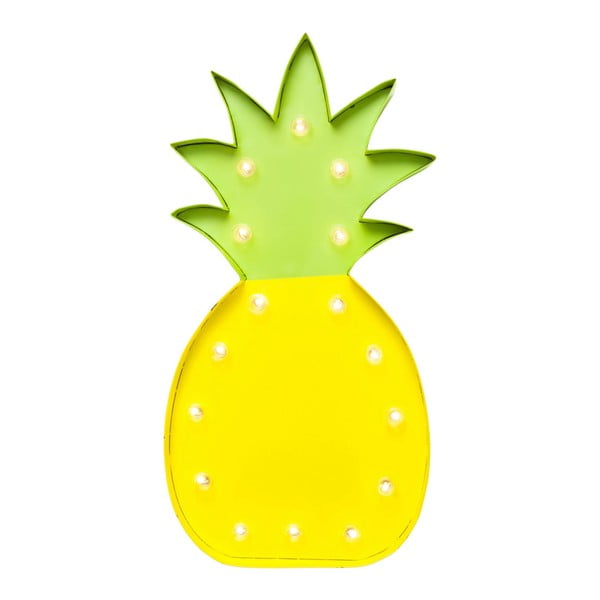 Sienas gaismas dekorēšana Kare Design Pineapple