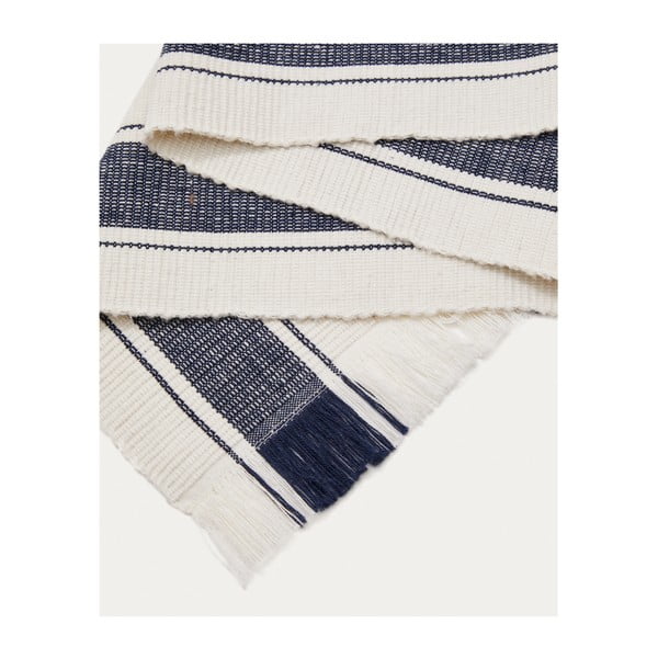 Kokvilnas galda celiņa un salvešu komplekts (3 gab.) 50x150 cm Sonima – Kave Home-image-2