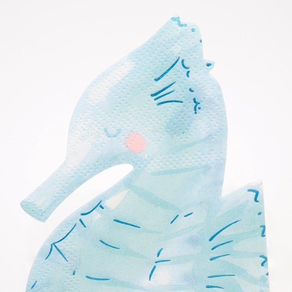 Papīra salvetes (16 gab.) Seahorse – Meri Meri-image-3
