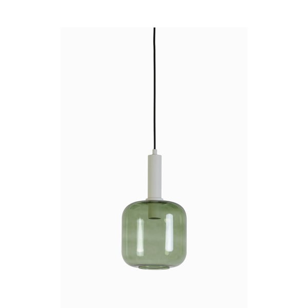 Zaļa griestu lampa ar stikla abažūru ø 21 cm Lekar – Light & Living