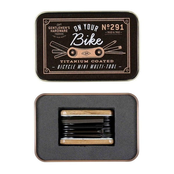 Daudzfunkcionāls kabatas velosipēdu remonta rīks Gentlemen´s Hardware Bicycle-image-2