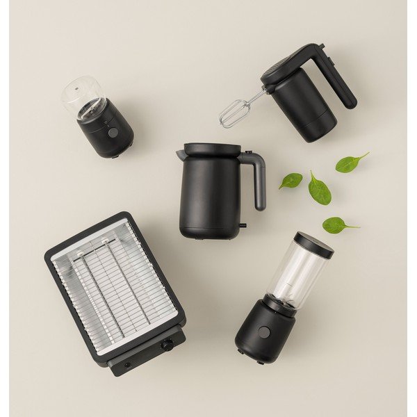 Melns plastmasas rokas mikseris Foodie – RIG-TIG-image-1