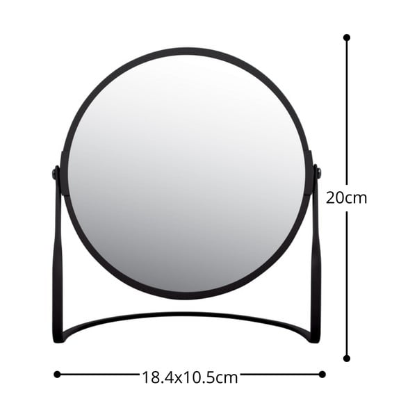 Kosmētikas palielināmais spogulis (ar 5x palielinājumu) ø 18 cm Akira – Spirella-image-3