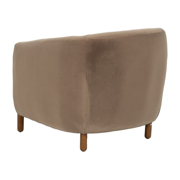 Gaiši brūns atpūtas krēsls – Ixia-image-3