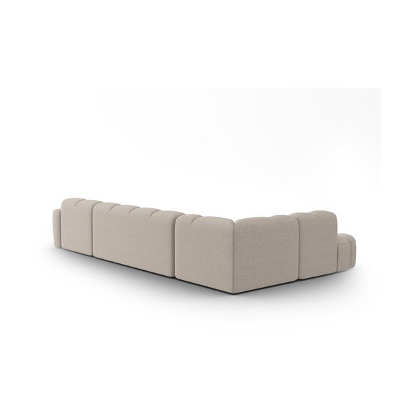 Bēšs stūra dīvāns Lisa – Micadoni Home-image-4