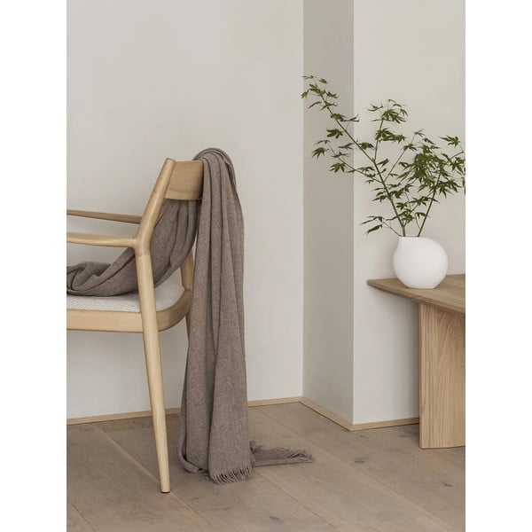 Gaiši pelēka porcelāna vāze (augstums 14 cm) Nona – Blomus-image-1