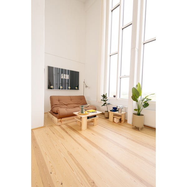 Priedes masīvkoka sānu galdiņš 34x45 cm Japan – Karup Design-image-1