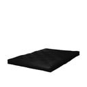 Melns vidēji stingrs futona matracis 120x200 cm Coco Black – Karup Design