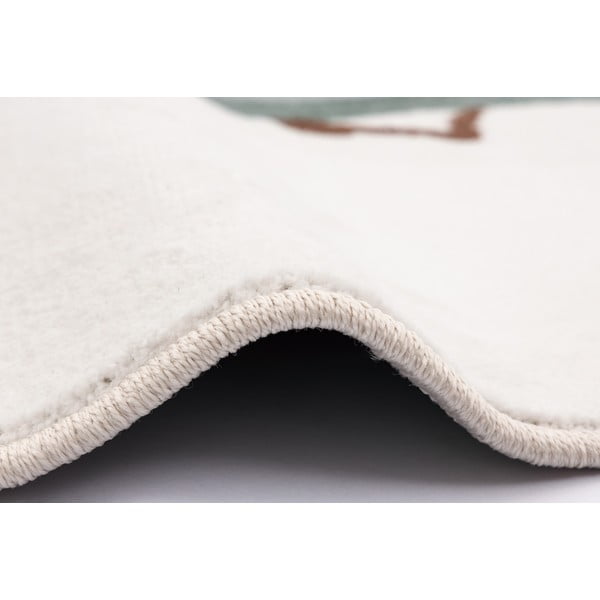 Piparmētru zaļš/ziloņkaula krāsas bērnu paklājs ø120 cm Avocado Mint – FD-image-2