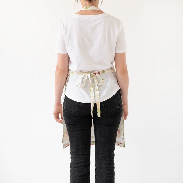 Ziemassvētku lina priekšauts Linen Tales Daily Apron Merry, 80 x 55 cm-image-2