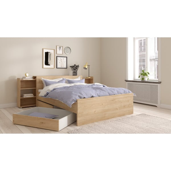 Dabīga toņa gultas galvgalis 145x80 cm Naia – Tvilum-image-1