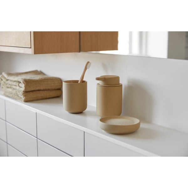 Smilškrāsas porcelāna ziepju trauks Zone Ume-image-3