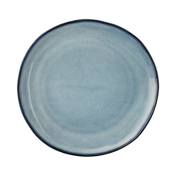 Zils keramikas šķīvis Bloomingville Sandrine, ø 22 cm