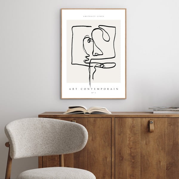 Glezna 70x100 cm Art Contemporain – Malerifabrikken-image-1