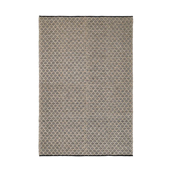 Melns/dabīga toņa iekštelpu un āra paklājs 200x300 cm Dhawan – Bizzotto