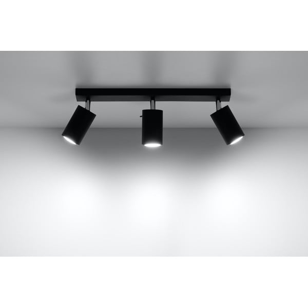 Melna griestu lampa Sollux Etna-image-3