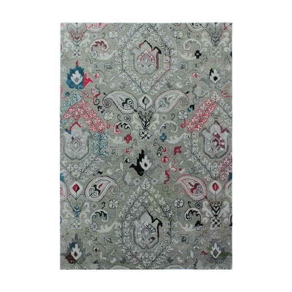Pelēks ar rokām austs paklājs Flair Rugs Persian Fusion, 200 x 290 cm