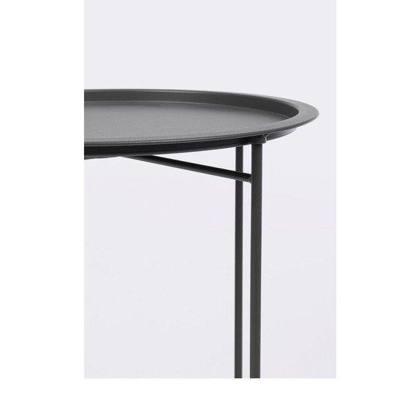 Tērauda apaļš dārza galdiņš ø 46 cm Austin – Bizzotto-image-1