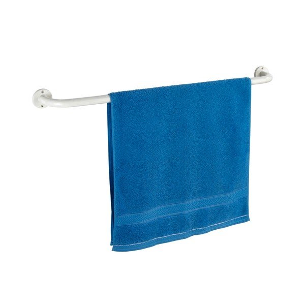 Balts sienas dvieļu turētājs Wenko Basic, 80 cm-image-3