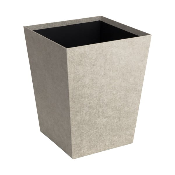 Bēša atkritumu tvertne Sofia Canvas Paper Laminate – Bigso-image-3