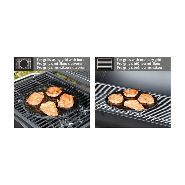 Grilēšanas čuguna plāksne Litina – Cattara-image-4