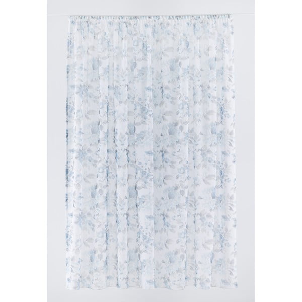 Balts/zils dienas aizkars 300x260 cm Elsa – Mendola Fabrics-image-1