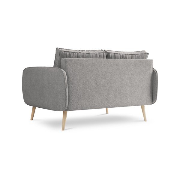 Pelēks divvietīgs dīvāns Kooko Home Lento, 158 cm-image-3