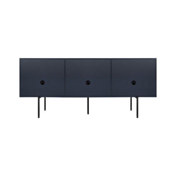 Tumši zils TV galdiņš 180x79x50 cm Bau – noo.ma-image-4