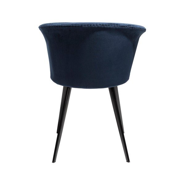 Tumši zils krēsls DAN-FORM Denmark Merge Velvet-image-4