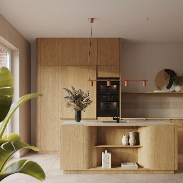 Ķieģeļu sarkana alumīnija piekaramā lampa Gleam – Sollux-image-2