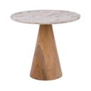 Apaļš sānu galdiņš ar marmora imitācijas galda virsmu ø 50 cm Force   – Leitmotiv