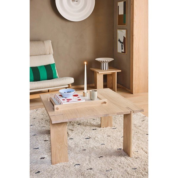 Melnbalta/bēša akmensmasas bļoda ø 30 cm Toppu – OYOY Living Design-image-2