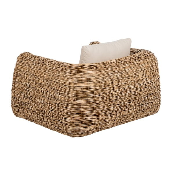 Balts/dabīga toņa austs atpūtas krēsls – Ixia-image-3