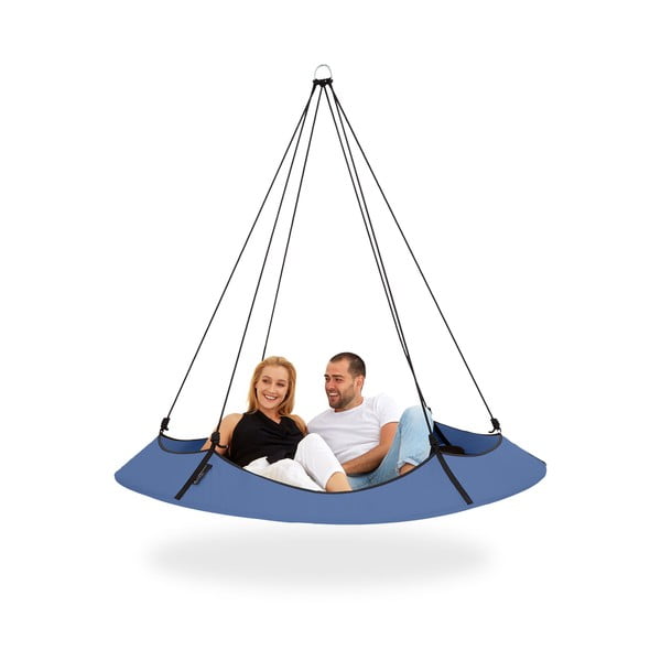 Zilas dārza šūpoles – Hangout Pod-image-2
