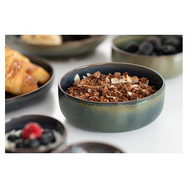 Zaļa porcelāna bļoda Villeroy & Boch Like Crafted, ø 16 cm-image-3