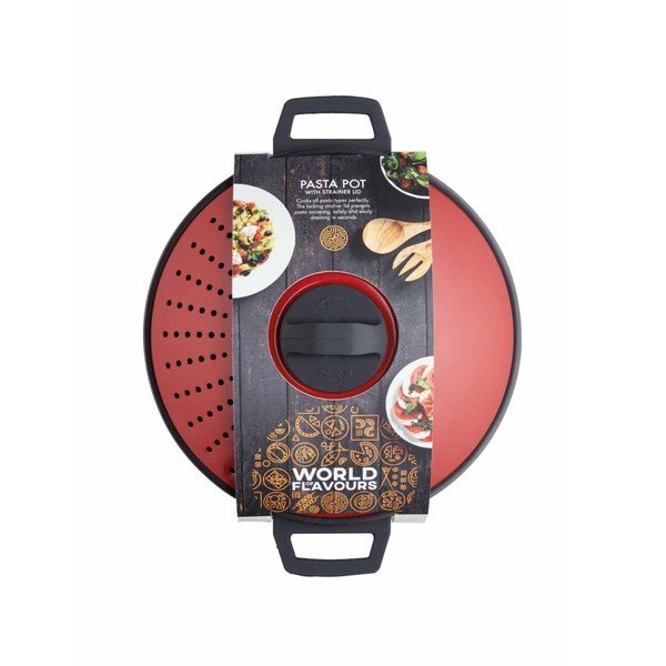 Katls ar vāku makaronu ielejam Kitchen Craft World Of Flavours, 4 l-image-1
