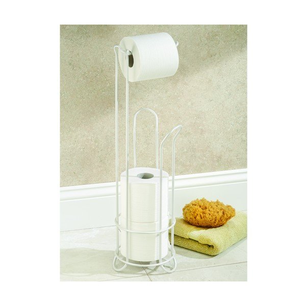 Balts tērauda tualetes papīra turētājs Classico – iDesign-image-4