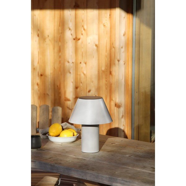 LED galda āra gaismeklis ar regulējamu spilgtumu ar saules baterijām/ar USB ø 25 cm Vivo – Markslöjd-image-1