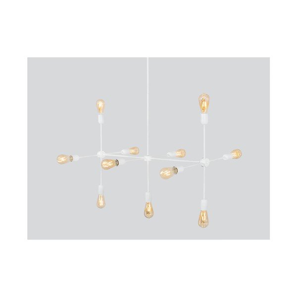 Balta piekaramā lampa Custom Form Triso Onze-image-1